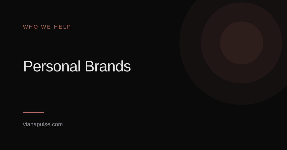 Personal Brands visual